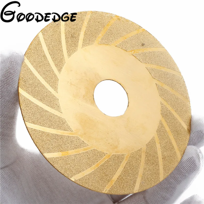100mm 4" inch Disc Angle Grinder TITANIUM Grit 150 for Glass Marble