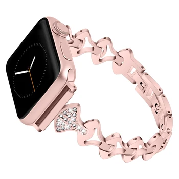 

Stainless steel Band For Apple watch 4 3 2 1 band 42mm 38mm 44mm 40mm iwatch 4 3 2 1 band metal strap bracelet Watch Accessorie