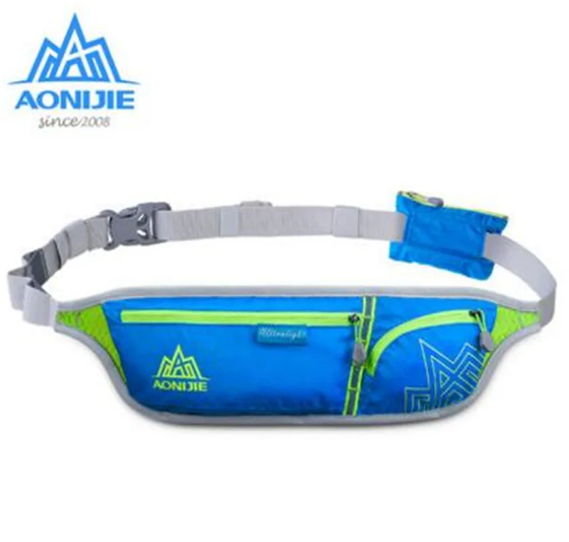 AONIJIE Running Bag Marathon Waist Pack Outdoor Sport Hiking Racing Gym Fitness Money Belt Hip Bag For 6 inch Phone
