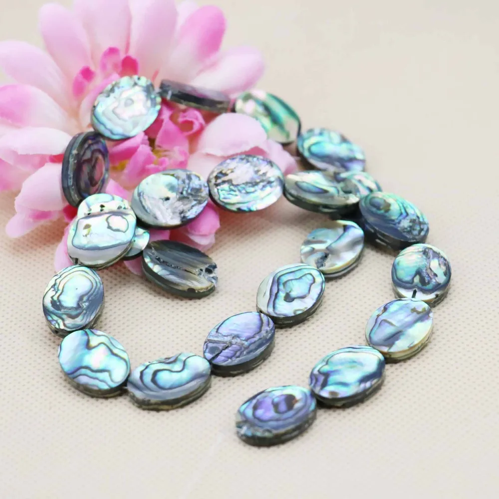 

Hot Fashion13X18mm Natural Abalone Shell Beads Fit Beautiful Women Jewelry DIY Accessories Making Wholesale Lucky Girl Gift