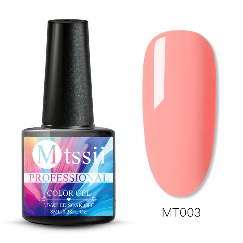 Mtssii 8 мл УФ-гель для ногтей Топ УФ светодиодный Гель-лак для дизайна ногтей Гибридный впитывающий Гель-лак Lucky Nail paint Гель-лак - Цвет: BS01420