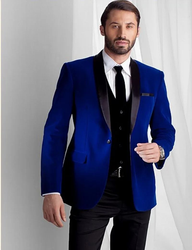 velvet blue jacket mens