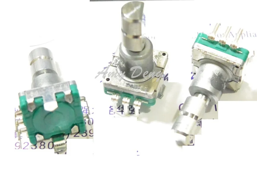 buy 20pcs lot Original Japanese EC11 encoder with switch 30 posioning number 15 pulse 17mm half shaft