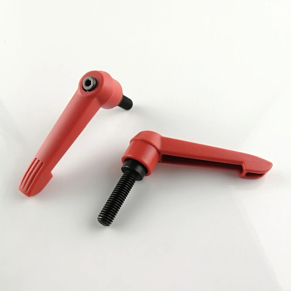 M8 clamp lever Plastic adjustable handle .Lever arms .Tension levers