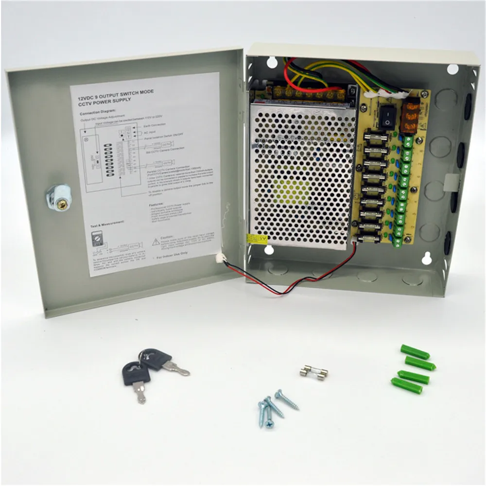 Блок питания для камер видеонаблюдения AC 100 ~ 240 В до DC 60 Вт 12 5 А|12v supply|supply 12v12v output |