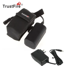 TrustFire 4000mAh 8.4V Waterproof Rechargeable Battery Pack & Battery Charger for LED Headlamp Bicycle Light Bike Lamp