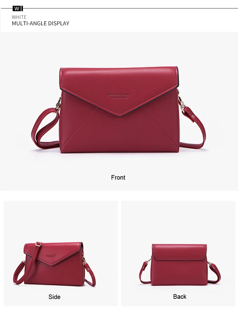 WEICHEN дизайн конверта женская новая мини-сумка на плечо бордовая женская сумка-мессенджер женская маленькая сумочка через плечо Bolsa сумки