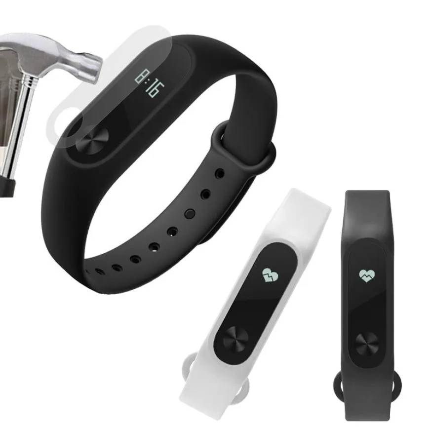 Лучшая цена! 5 шт. матовый Скраб Экран Защитная пленка для Xiaomi Mi Группа 2 Smartband высокое качество снижается