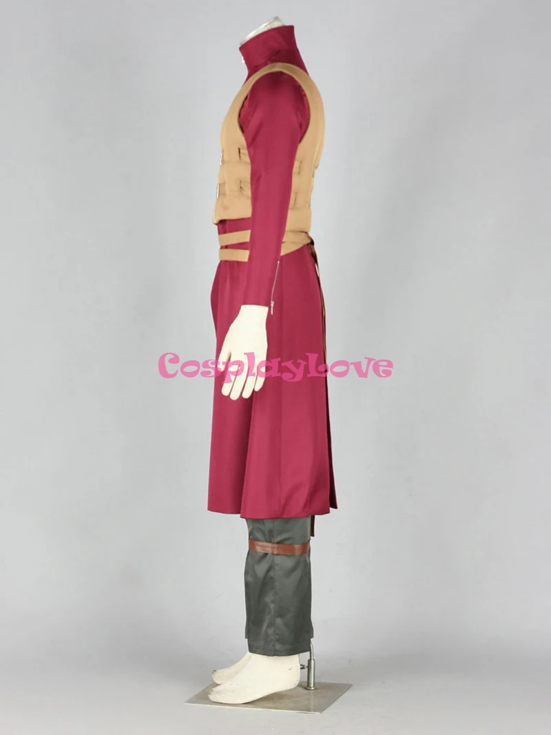 CosplayLove Naruto Shippuden Cosplay Costume Naruto Red Gaara 6th Cosplay Costume Custom Made For Halloween Christmas (5)