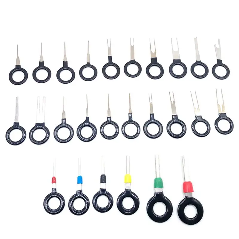 

Car Terminal Removal Tool Kit Wire connector Pin Release Extractor Puller 26Pcs