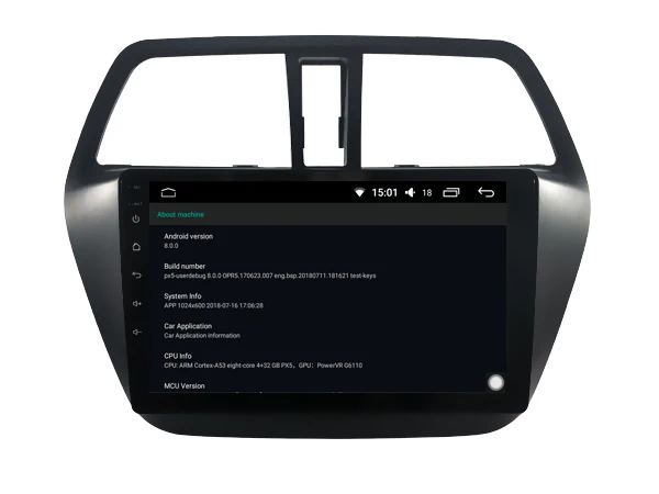 Excellent For Suzuki SX4 S-CROSS 2014 autoradio Android 8.0 car gps multimedia 64GB rom+IPS screen+CARPLAY+TDA7851 Amplifer+Car Launcher 5