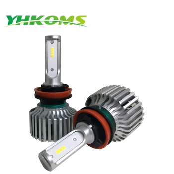 

YHKOMS H8 H9 H11 Auto LED Lamp H4 High Low car headlight H7 LED Headlight Kits 80W 8000LM Auto Fog Light Replacement 6000K 12V