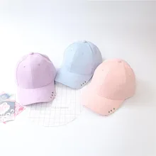 Punk Wind Artificial Suede Baseball Cap Pure Color For Men and Women Winter Outdoor Sports Cap Leisure Hat Accessories