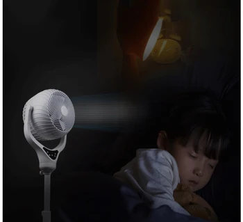 

Air Purifier Timer 24H Convection Electric Fan 5 fan leaves Remote control Touch screen operation Summer fan air purifier