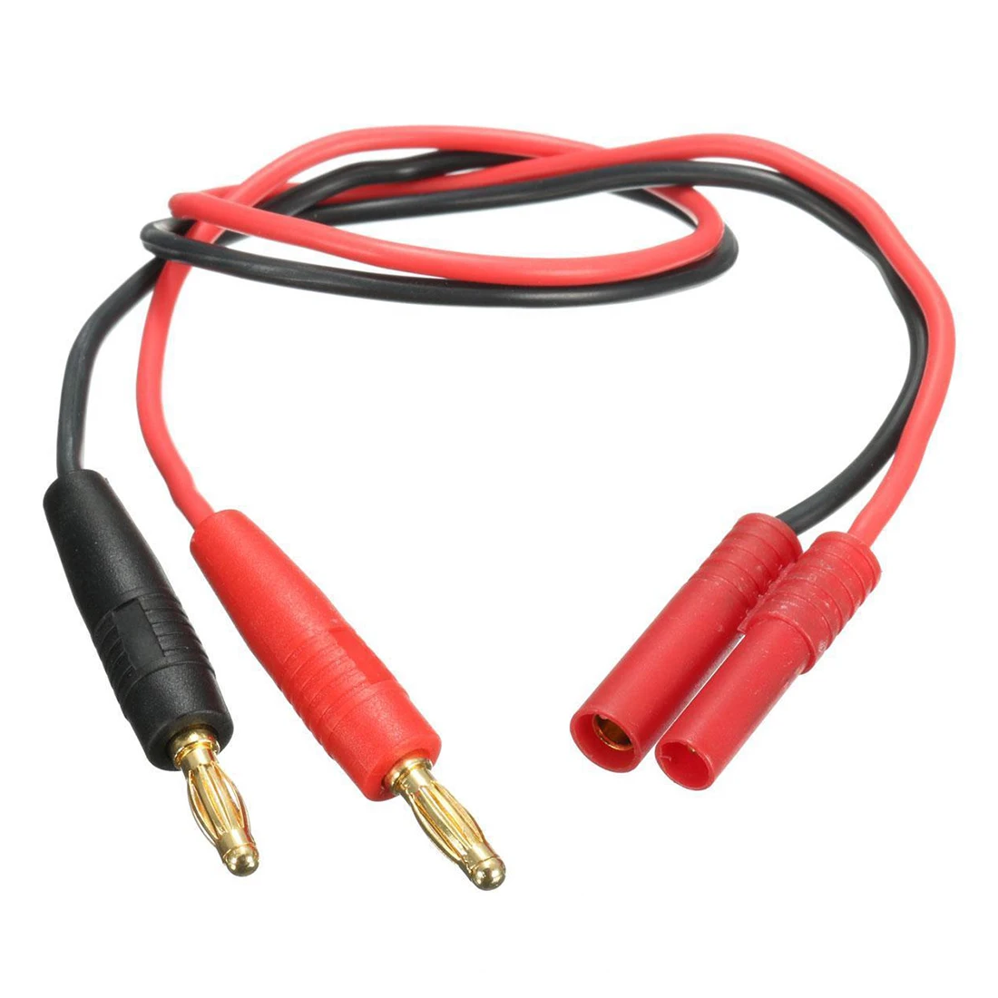 

HXT 4mm Charging Connector to 4mm Banana Plug 18'' Cable Lipo Battery 14AWG Lead