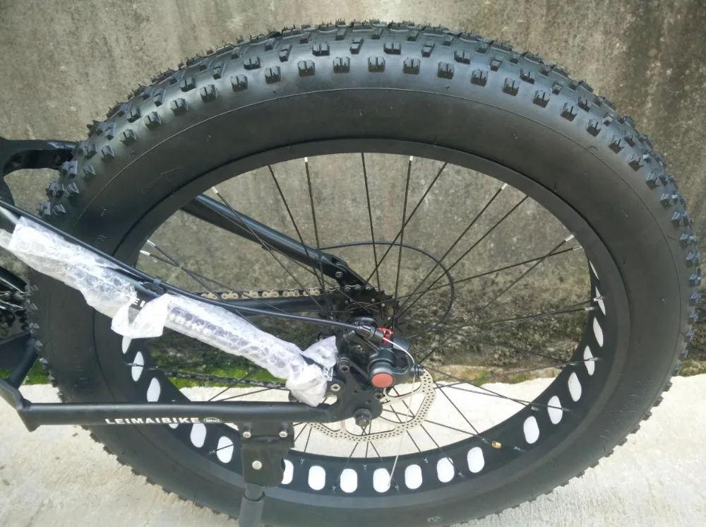 Best Kalosse tyre dirt bike  26*17  , Snow  bicycle, fat bike 26er , 26*4.0 tires   21/24/27/30speed ,beach mountain bike 12