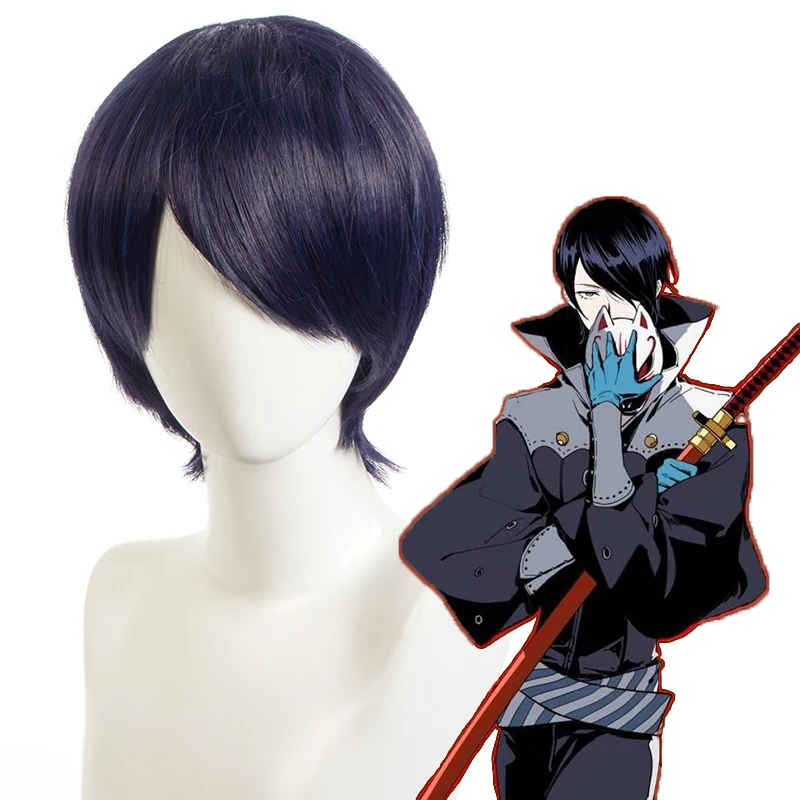 Anime Persona 5 the Animation Cosplay Wigs Yusuke Kitagawa Heat Resistant Synthetic Wig Hair Halloween Party Game | Тематическая