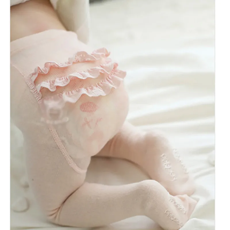 

Baby Girl tights lace baby stuff solid pink white gray baby girl clothes Baby Tights