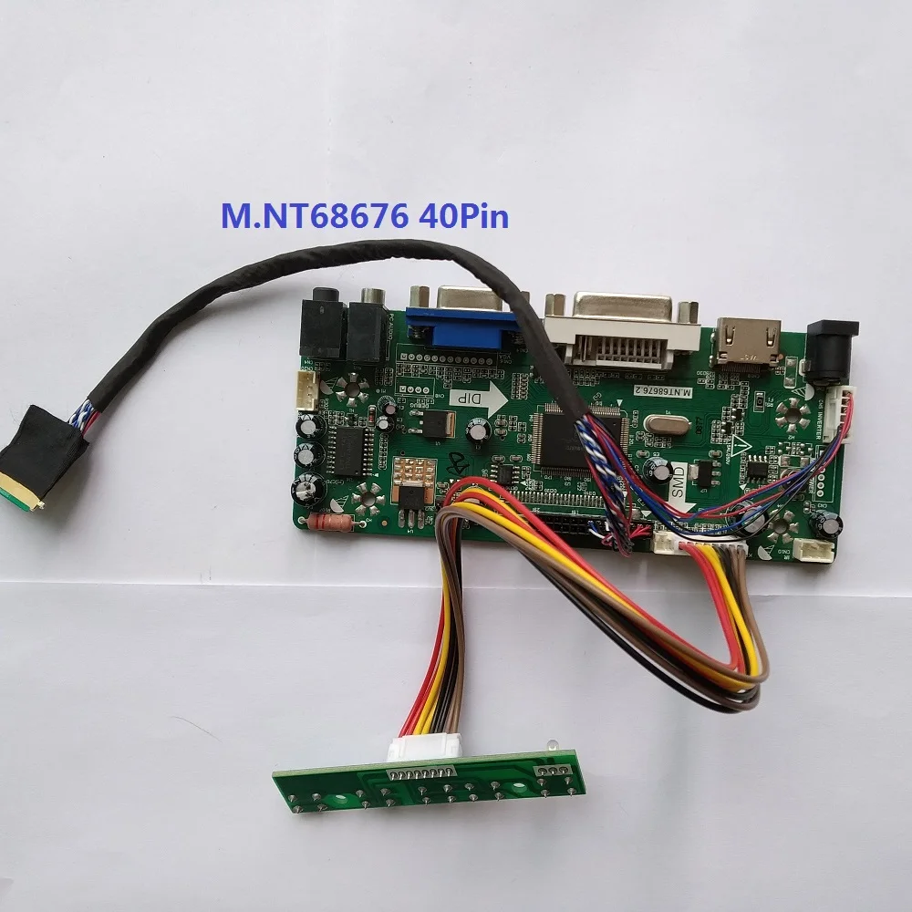 

For LTN140AT16-201 1366X768 Driver board LCD LED DVI LVDS Panel Screen monitor Card 14" VGA HDMI Controller kit
