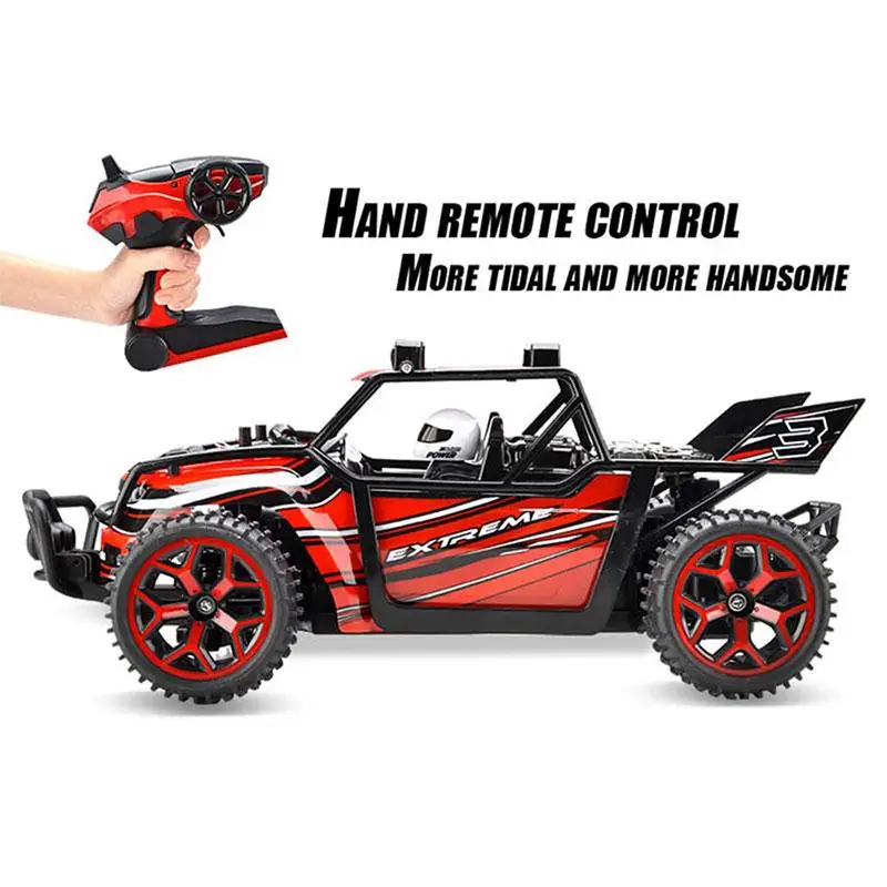 Top quality 333 GS04B 1 18 2 4Ghz 4CH Radio Remote Control Rechargeable Rock Crawler RC
