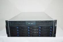 4U 16 hard disk hot plug 4U server storage industrial control rack type chassis