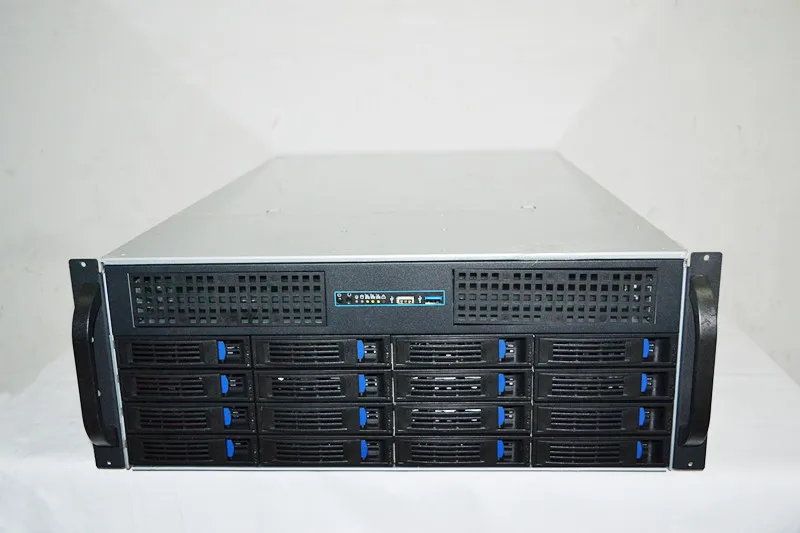 4U 16 hard font b disk b font hot plug 4U server storage industrial control rack