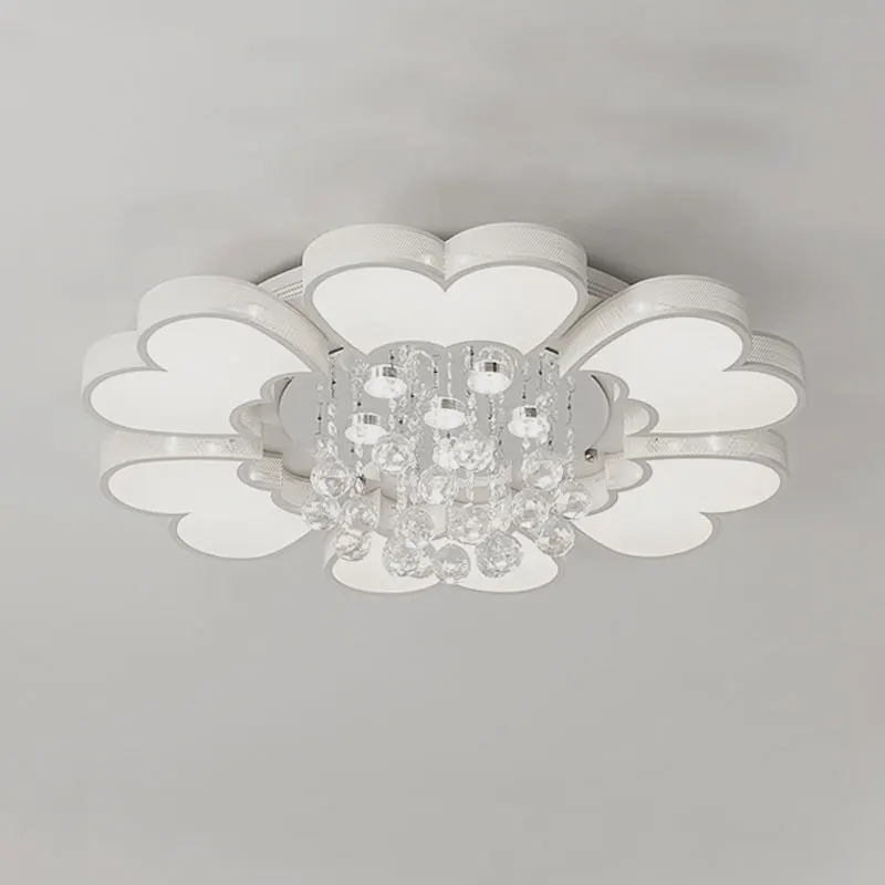 Modern Crystal Chandelier Lighting Living Room Kitchen Foyer Loft White Acrylic Lamp Shade Re Decor Home Light Fixtures 220v Modern Crystal Chandelier Lighting Living Room Kitchen Foyer Loft White Acrylic Lamp Shade Re Decor Home Light Fixtures 220v