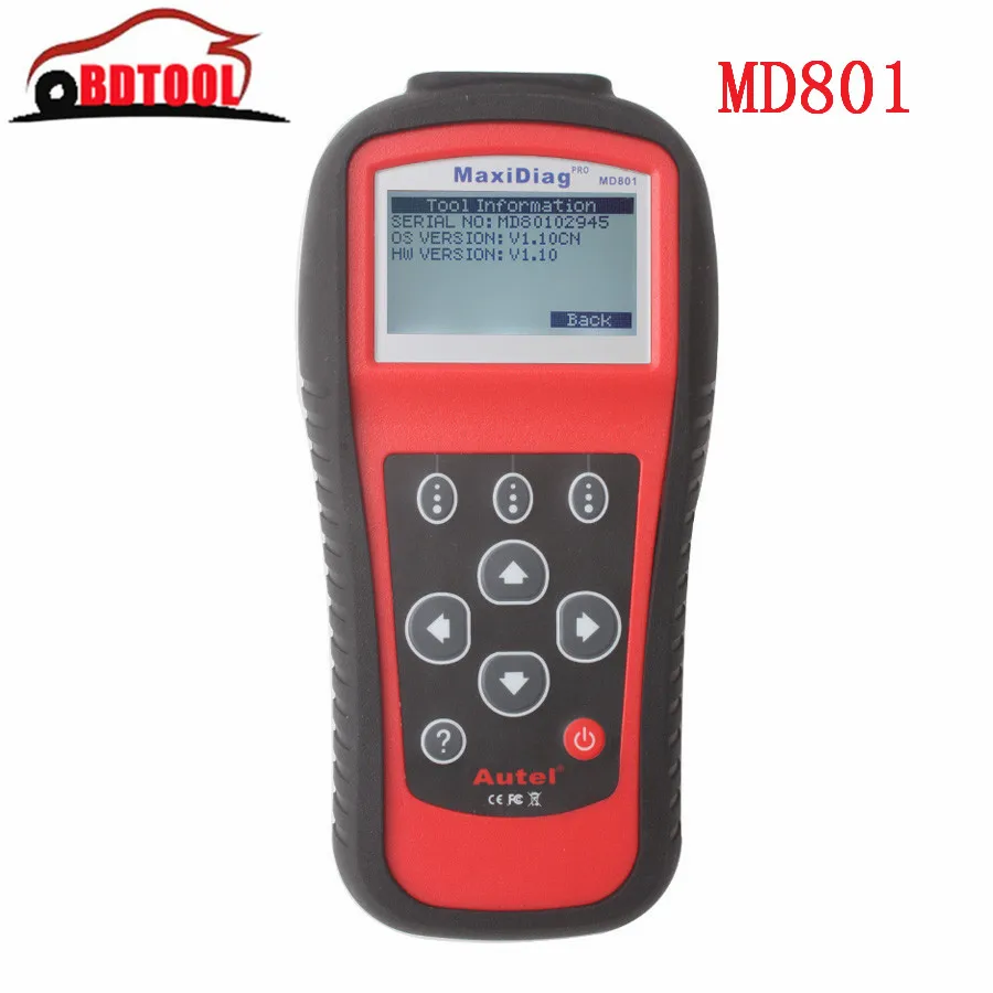 

Multi-Functional Scan Tool AUTEL MaxiDiag Pro MD801 4 in 1 Code Scanner MD 801 = JP701 + EU702 + US703 + FR704 Shipping