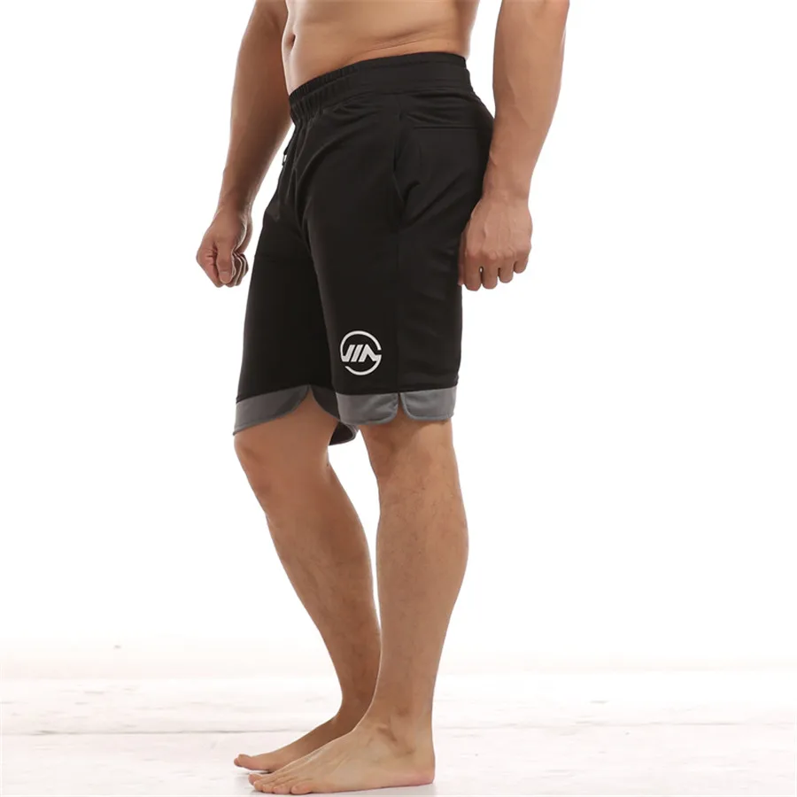 

Mens Gym Fitness Shorts Bodybuilding Running Jogging Workout Training Crossfit Bottoms Male Summer Quick dry Beach Short Pants