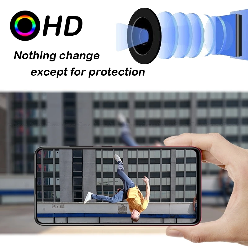 Back Camera Lens Protective For BBK vivo V15 Pro iQOO Y91C Clear Transparent Tempered Glass Protector Film