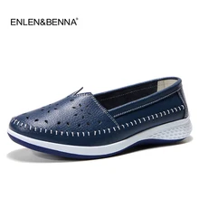 Женская обувь больших размеров; Новинка года; модная женская повседневная обувь; лоферы; кожаная дышащая обувь на плоской подошве; Zapatillas Deportivas Mujer