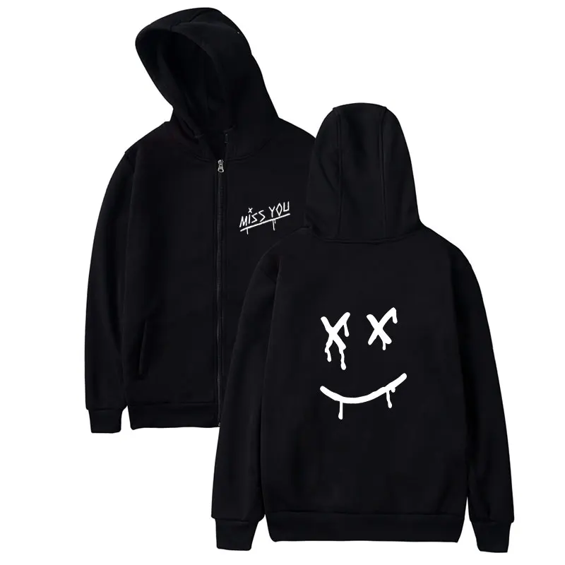 Louis Tomlinson Miss You Hoodie Wajah Tersenyum Sweatshirt Pria Wanita Hip  Hop Hipster Bulu Ritsleting Hoody Merek Jaket Mantel Sudader - AliExpress  Pakaian Wanita