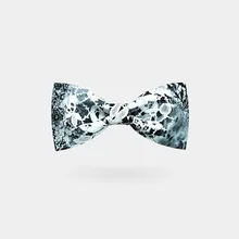 Новинка,, модный мужской,, Деловой, Повседневный, для вечеринки, свадьбы, Кружевной Галстук-бабочка с принтом для мужчин и женщин, на заказ, подарок на свадьбу