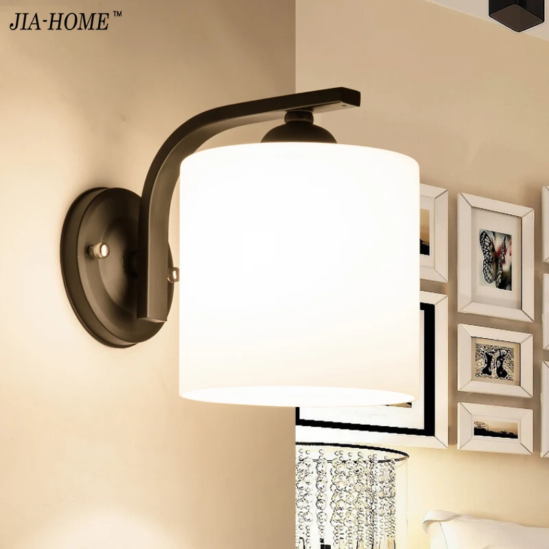 

Led wall lamp bedside lamp creative bedroom wall lamp living room balcony aisle wall lamp single head Fixture Free Shipping