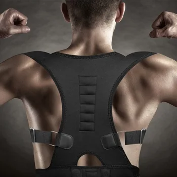 

NEW Straight Back Orthopedic Corset Brace Scoliosis Back Support Posture Corrector Belt for Men Shoulder Bandage Back Pain Belt
