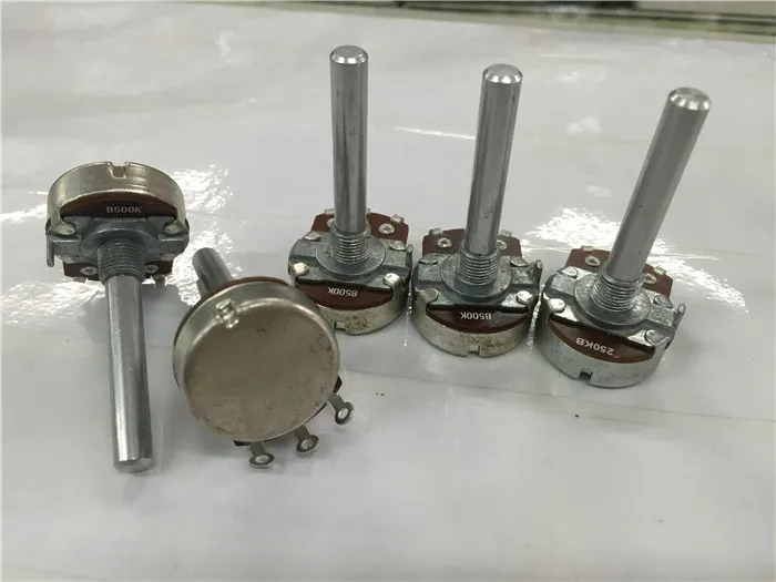 

2pcs for PWL Type 24 Single Link Potentiometer B250K B500K / Handle Length 40MM R24211AB1B504
