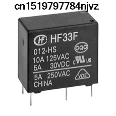 HF33F-012-HS3 HF33F/012-HS3 JZC-33F-012-HS3 JZC-33F/012-HS3 10A125VAC 5A30VDC 5A250VAC | Электроника
