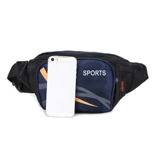 Поясная сумка для женщин и мужчин, нейлоновая спортивная сумка для бега, пешего туризма, поясная сумка, поясная сумка для путешествий на молнии, походный поясной кошелек
