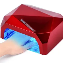 36 Вт УФ светодиодная лампа для сушки ногтей ромбовидный Светодиодный УФ лампа для ногтей отверждение для УФ светодиодный гель лак для ногтей инструменты для дизайна ногтей