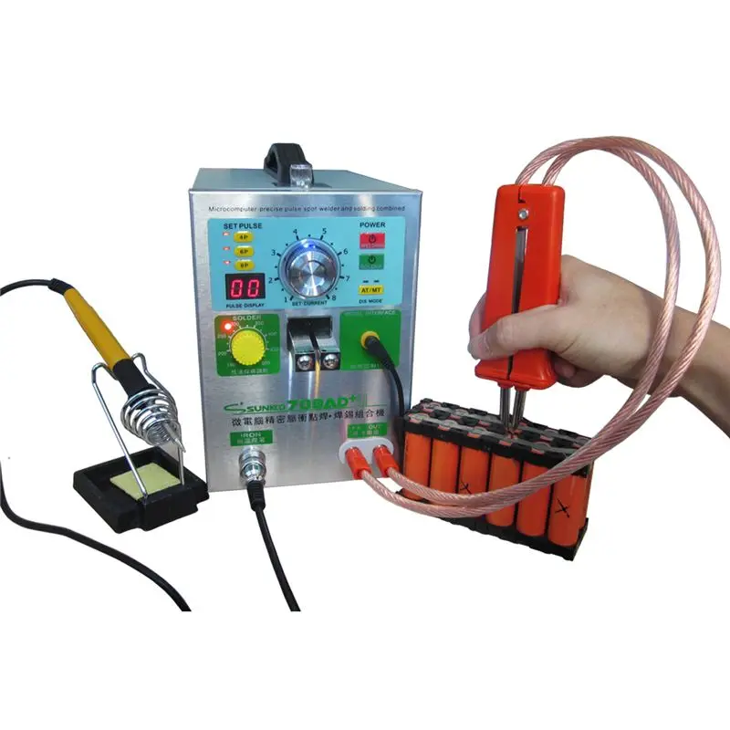 

SUNKKO Spot Wel der EU220V S709AD Battery Pack Spot Wel der Lithium-ion Battery Wel der Welding Soldering Machine 1.9KW