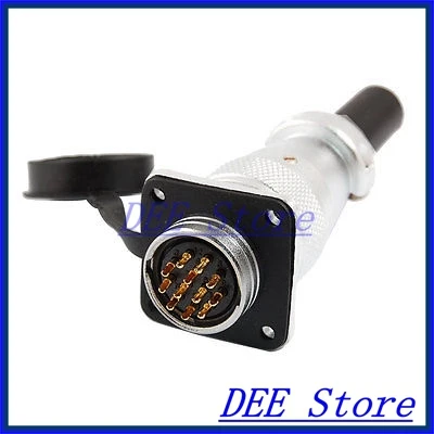 

AC 250V 10A 12 Pins Aviation Electric Connector Adapter