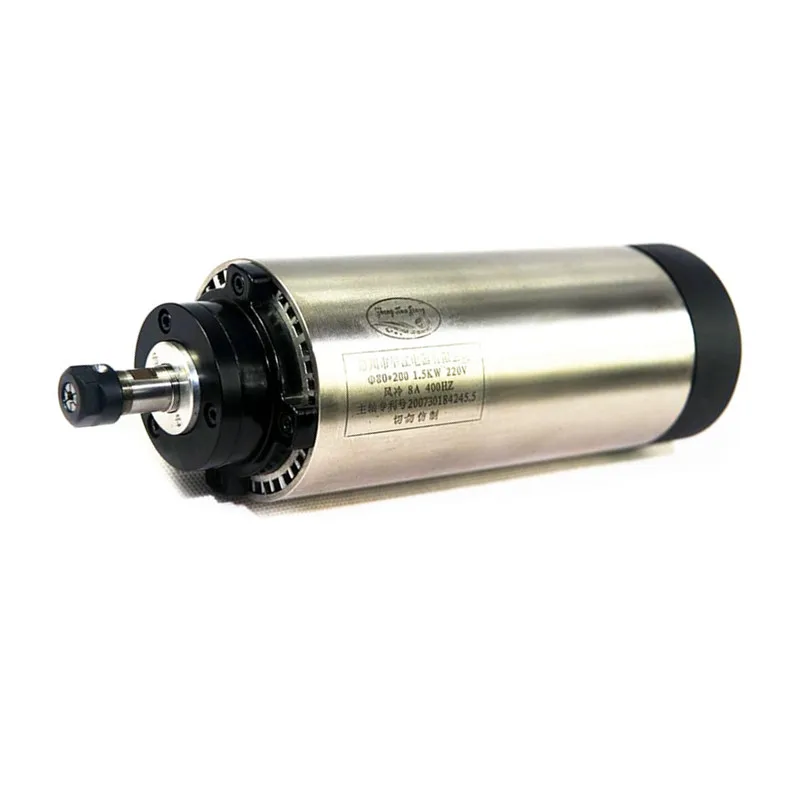 220V CNC 800W 1.5KW 2.2KW с воздушным охлаждением мотор шпинделя ER11 ER16 ER20|Запчасти для