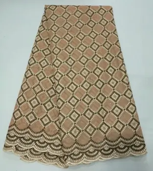 

African Swiss Voile Lace High Quality 100% Cotton Lace Fabric Free Shipping