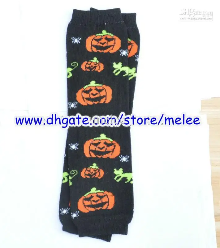 Halloween & Christmas Baby Leg Warmer infant colorful Santa child
