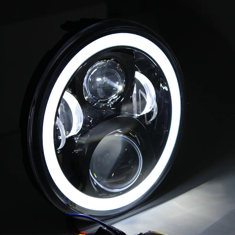 Налобный фонарь для мотоцикла светодиодный кольцевой свет Honda CB400 CB500 CB1300 Hornet
