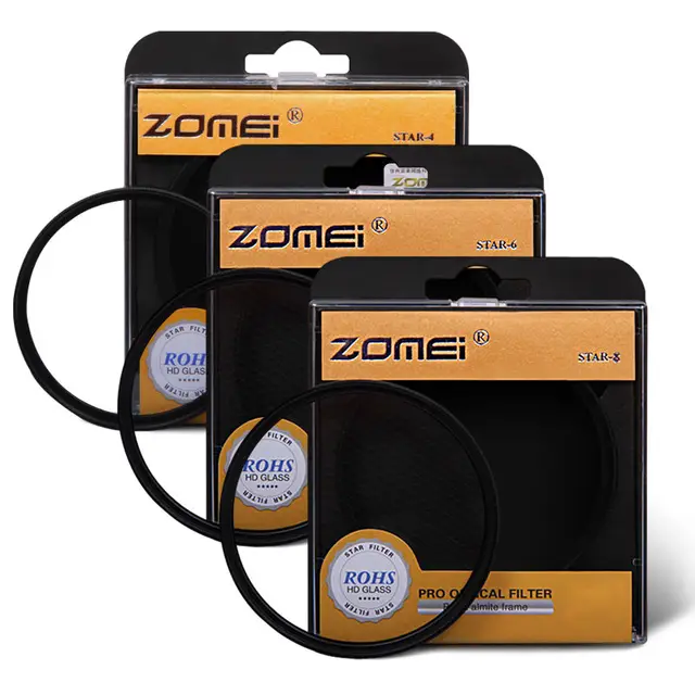 Best Price  ZOMEI 52/58/67/72/77/82mm star-effect starburst Lens 4+6+8 pointed Camera filter for Canon Nikon DSLR Camera Best Price  ZOMEI 52/58/67/72/77/82mm star-effect starburst Lens 4+6+8 pointed Camera filter for Canon Nikon DSLR Camera
