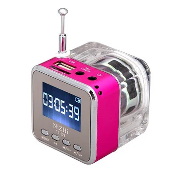 

Mini Digital Portable Music MP3/4 Player Micro SD/TF USB Disk Speaker FM Radio SGA998