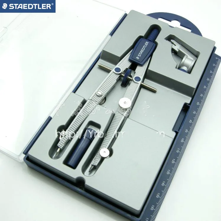 Немецкий Staedtler 5617 Высокоточный металлический треугольный ruler15cm