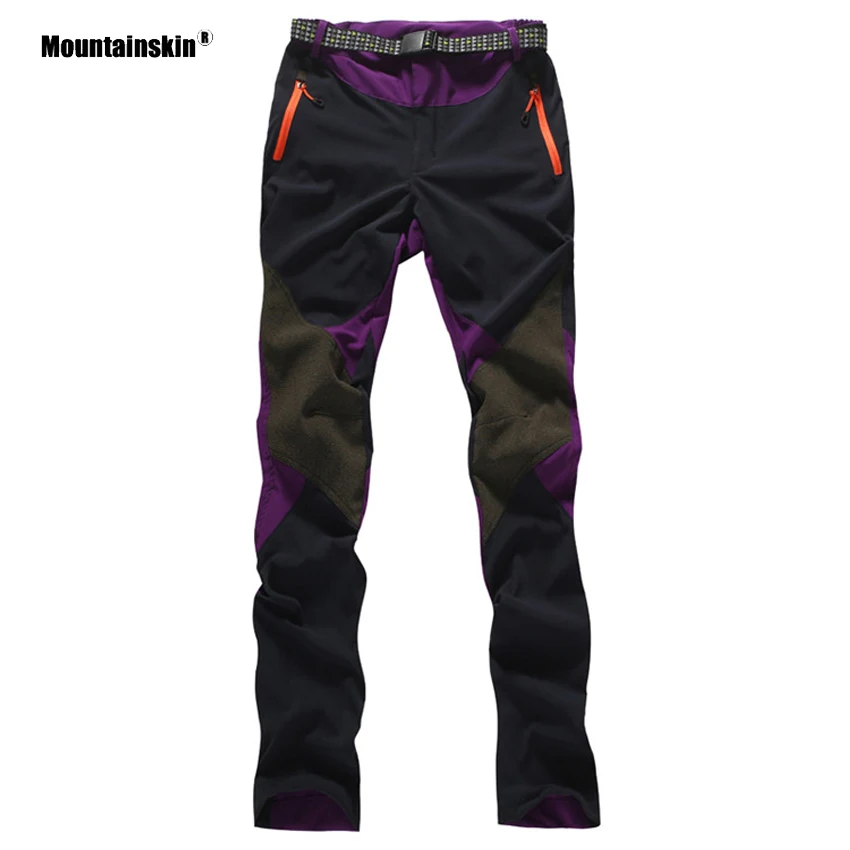 Ceny Mountainskin spodnie dla kobiet lato elastyczne oddychające szybkie suche spodnie trekkingowe Outdoor Camping Trekking sportowe spodnie damskie VB084