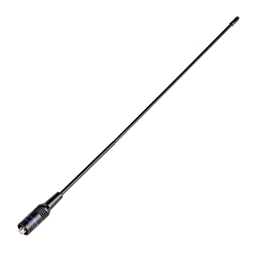 Cymye коэффициент усиления антенны на 771 иди и болтай Walkie Talkie антенна SMA-F 39 см UHF VHF усилитель сигнала для baofeng UV-5R BF-888S UV-82